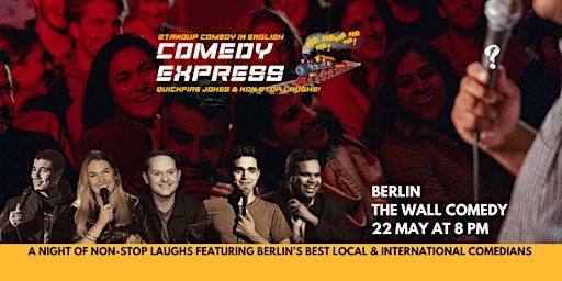 STANDUP COMEDY SPECIAL IN ENGLISH - Comedy Express | The Wall Comedy