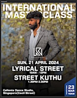 KRRISH SIVA DANCE MASTERCLASS - SINGAPORE | Caliente Dance Studio