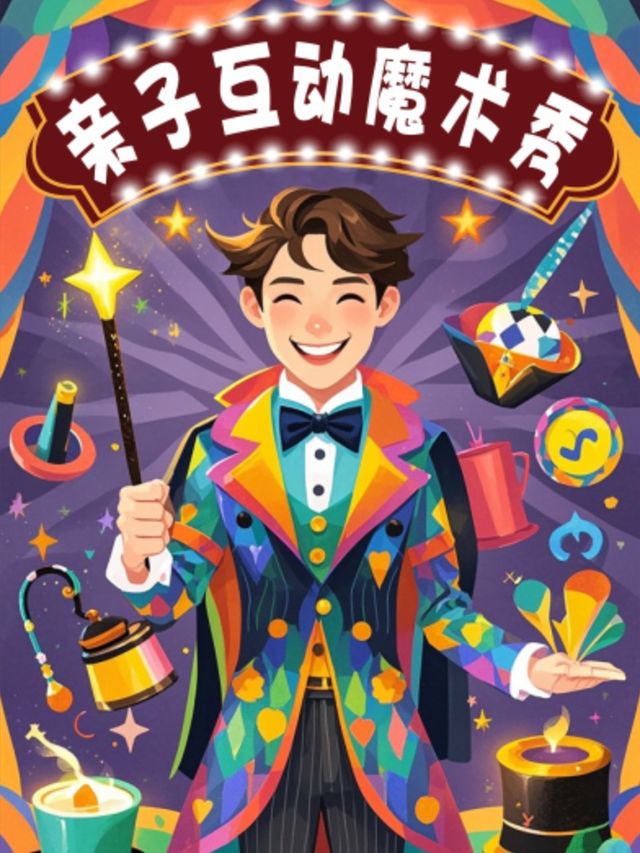 沉浸式互動親子魔術秀@內街小劇場丨青秀東葛路地鐵站C出口即到｜曲苑雜壇 | 內街小劇場