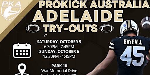 Prokick Australia - ADELAIDE TRY-OUTS NFL/COLLEGE *MULTIPLE SESSIONS* | Park 10