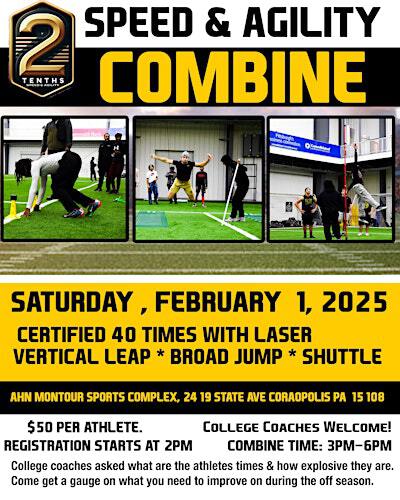 2Tenths Speed & Agility Combine | AHN Montour Sports Complex