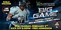 The Big Game Outdoor Watch Party - Live in the Plantation Walk Plaza | 321 N University Dr