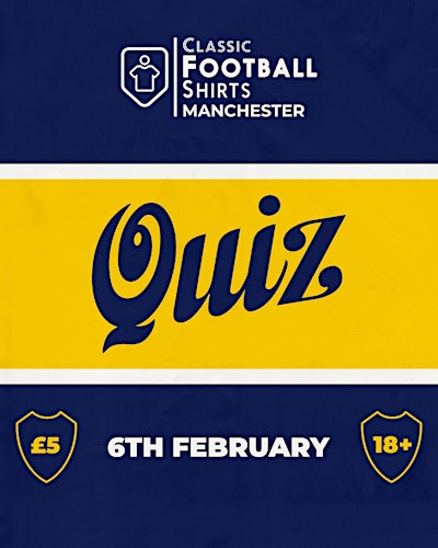 Classic Football Shirts Manchester Quiz | Classic Football Shirts Manchester