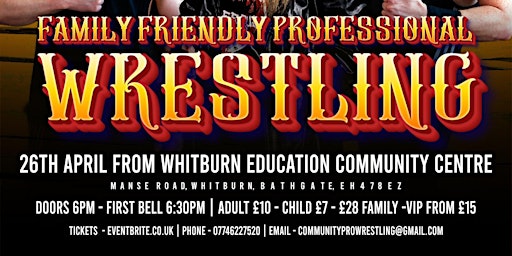 CPW Presents Wits Hapnin Whitburn ! | Whitburn Community Education Centre