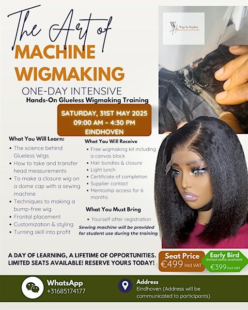 The Art of Machine Wigmaking | Bennekelstraat 131