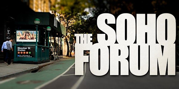 Soho Forum Debate: Anna Gorisch vs. Glenn Greenwald | The Sheen Center