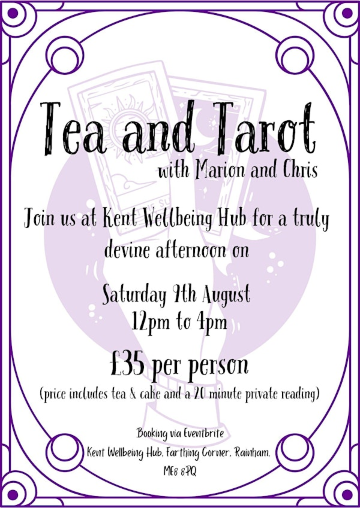 Tea & Tarot | Kent Wellbeing Hub, Medway Services, Farthing Corner, Gillingham, UK