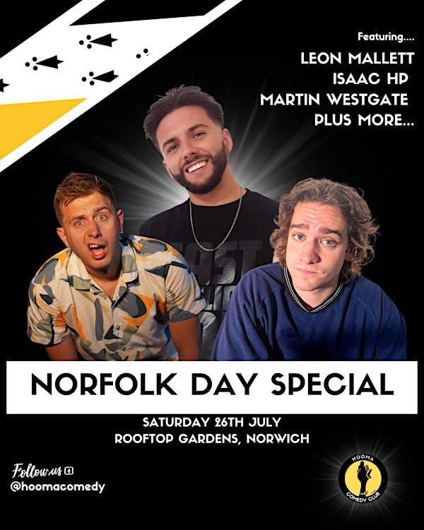 NORFOLK DAY COMEDY SPECIAL | Rooftop Gardens