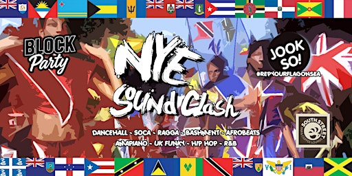 New Year's Eve Bashment, Soca & Afrobeats Party | Jook So | Block Party | South Street Bar