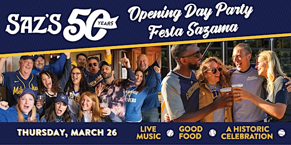 Brewers Opening Day 2026: A Historic Kickoff at Saz’s State House | Saz's State House