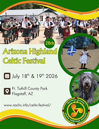 2026 Arizona Highland Celtic Festival Admission | Fort Tuthill County Park