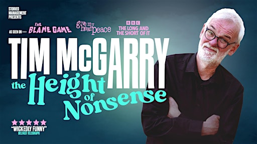 Tim McGarry  The Height of Nonsense | The Playhouse Portrush (Kiwis Brew Bar)