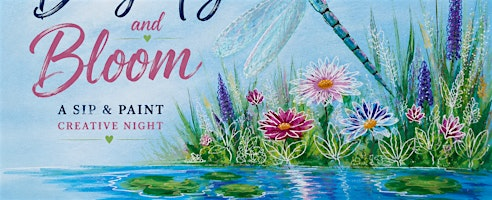 Sip & Paint Dragonfly & Bloom | The Hammer and Pincers