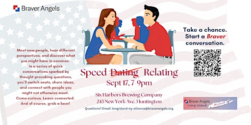 Speed Relating | Six Harbors Brewing Company