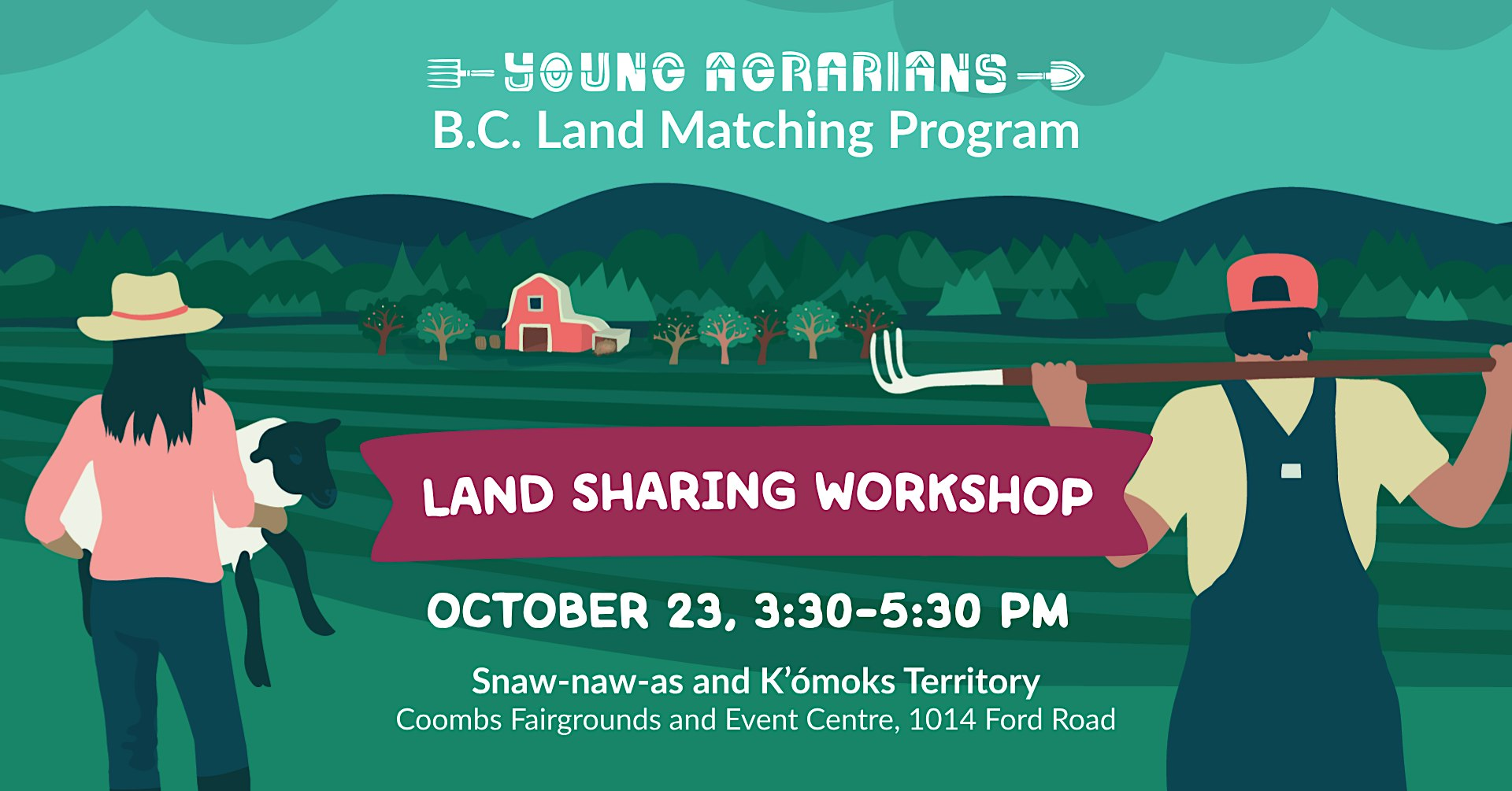 Land Sharing Workshop (Coombs, BC) | Coombs Fairgrounds and Event Centre (Heritage Hall)