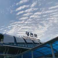 대천 해수욕장 기차여행