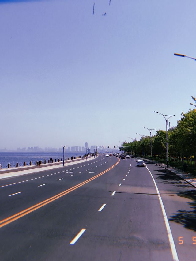 A sunny day in Yantai 