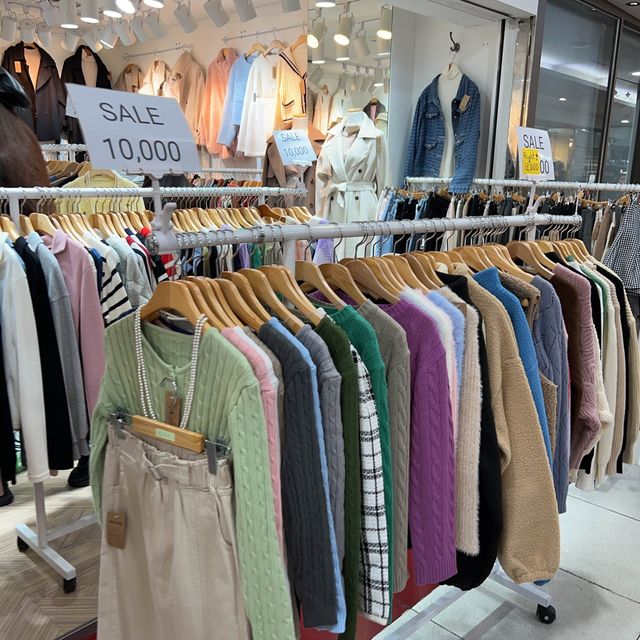 韓国/ソウル【明洞】明洞駅の地下街👗✨
