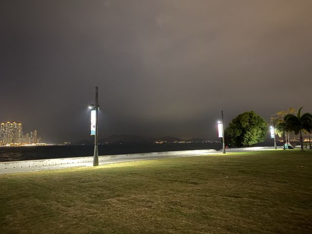 迷人夜景 西九文化區
