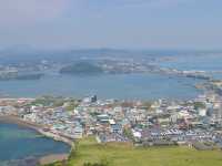 정상에서 제주도 바라보기, [성산일출봉]