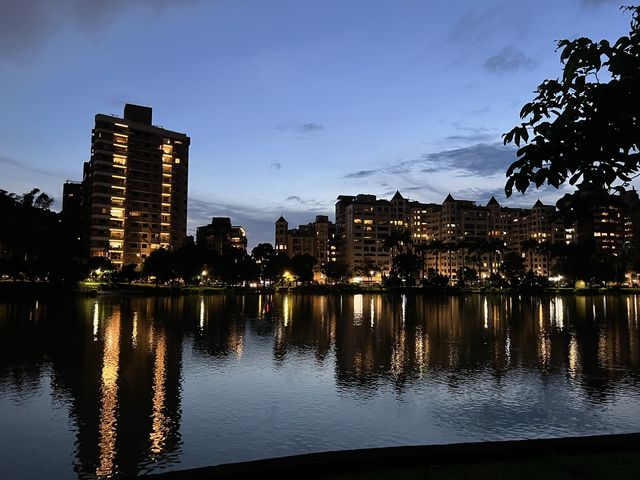台北碧湖公園散步去｜捷運可以到～還可以順便登頂喔