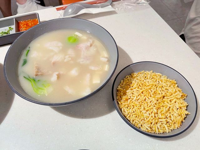 Delicious fish soup
