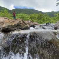 Palshe waterfall Tamini ghat in Pune 