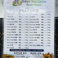 The famous Stulang Nasi Goreng Seafood in JB