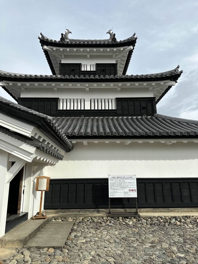 【福島】小峰城と紅葉