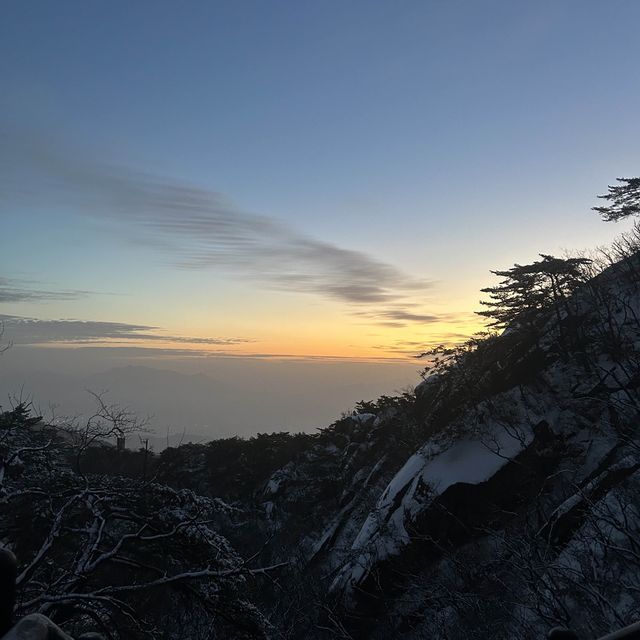 북한산 일출산행 도전