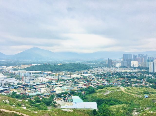 元朗髻山觀覽天水圍