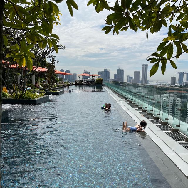 Infinity Pool @ Hotel Jen Orchardgateway 