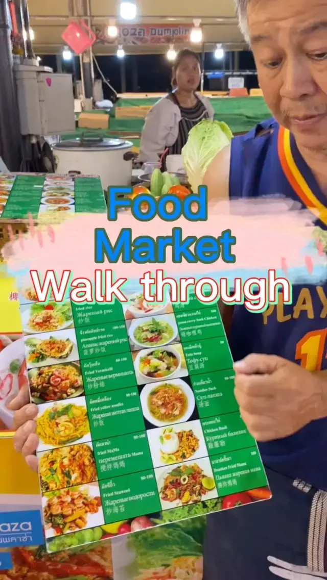 Thai Food market Tour