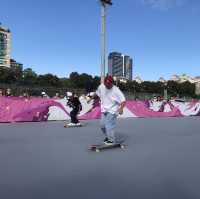 滑板遊戲好地方🛹 Meiti Hockey Rink 美堤極限公園