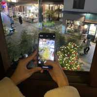 크리스마스 분위기의 삼청동 카페 🎄⠀