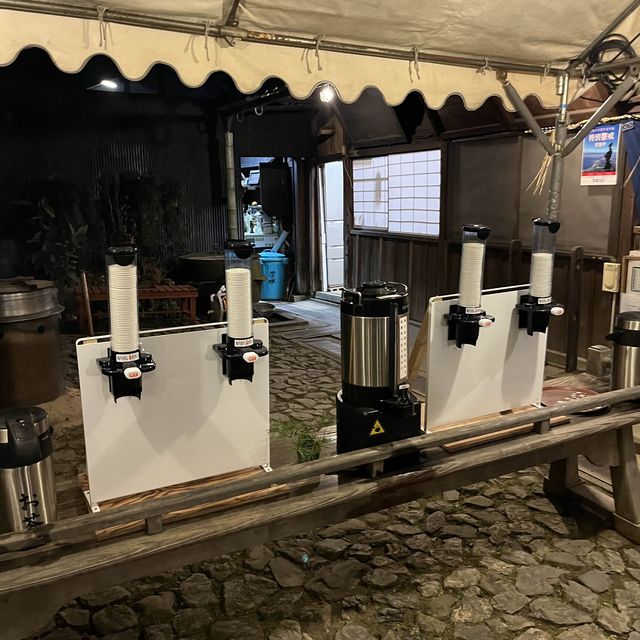 滋賀県　立木観音で初詣
