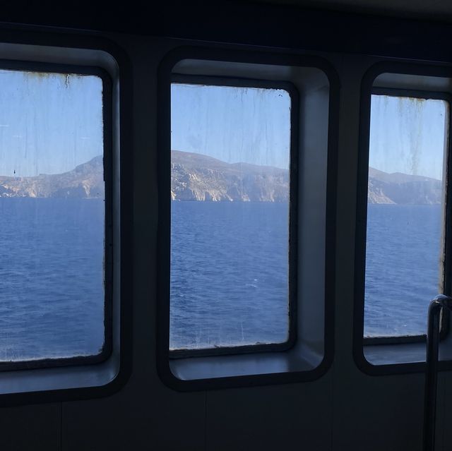 A MUST FERRY RIDE FROM THIRA TO MILOS 🔥 🚢 