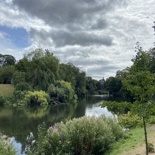 An oasis within the city centre,Ørstedsparken
