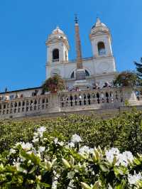 THE FAMOUS SPANISH STEPS 