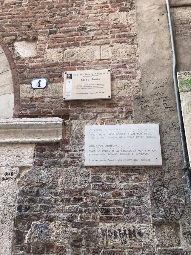 That balcony in Verona