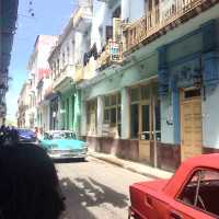 Admiring the architecture in Havana 