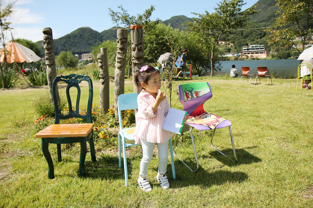 문호리리버마켓 경치보며 즐기자