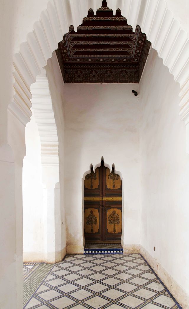 Visit the Royal Palace and Bahia Palace in Morocco.