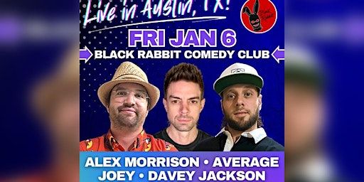 Average Joey and Alex Morrison ft Davey Jackson LIVE in Austin | The Black Rabbit