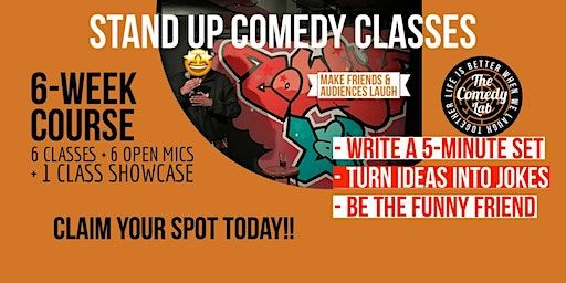 Stand Up Comedy Writing Course | The Comedy Lab at The Lab 416