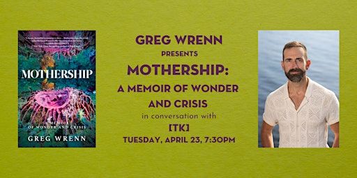 Book Event: Greg Wrenn | Greenlight Bookstore in Fort Greene