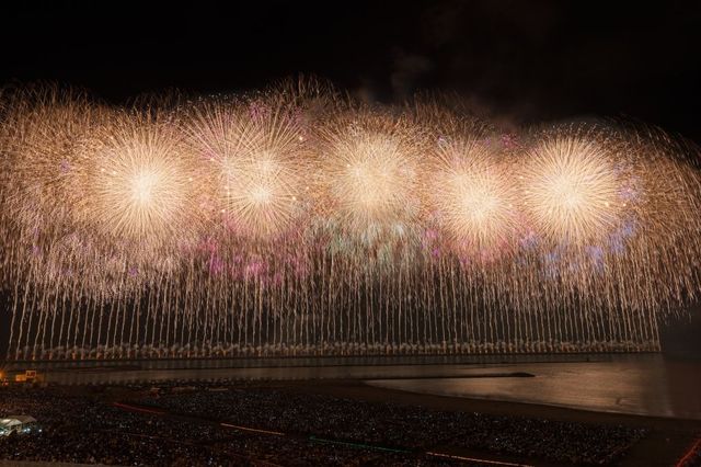 衹園柏崎祭海上煙火大會｜2024日本花火大會 | 港町海濱公園