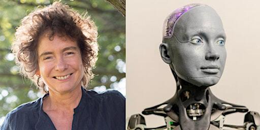 Jeanette Winterson in conversation with Ameca | Edinburgh Futures Institute, Level 0 Event Space