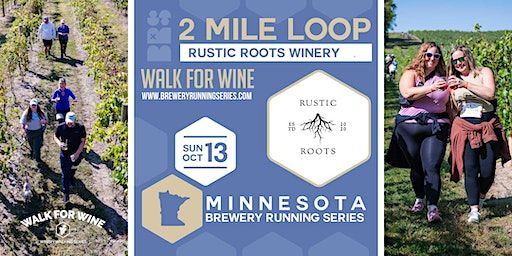 Wine Walk at Rustic Roots Winery | 2024 MN Brewery Running Series | Rustic Roots Winery