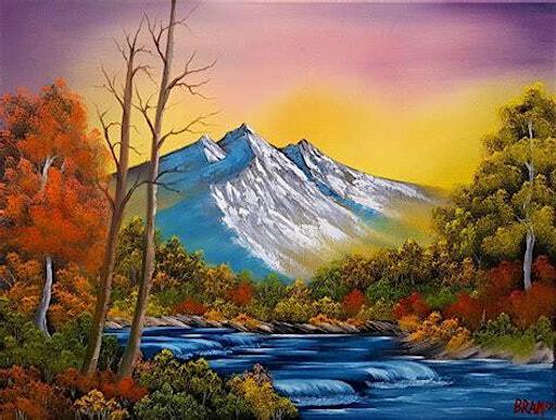 A Happy Little Autumn Paint Party | 715 S University Ave